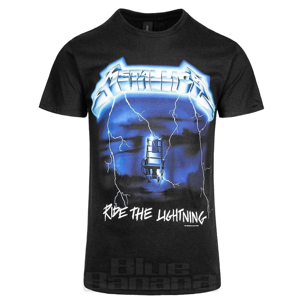 Metallica Ride the Lightning T-Shirt (Black)
