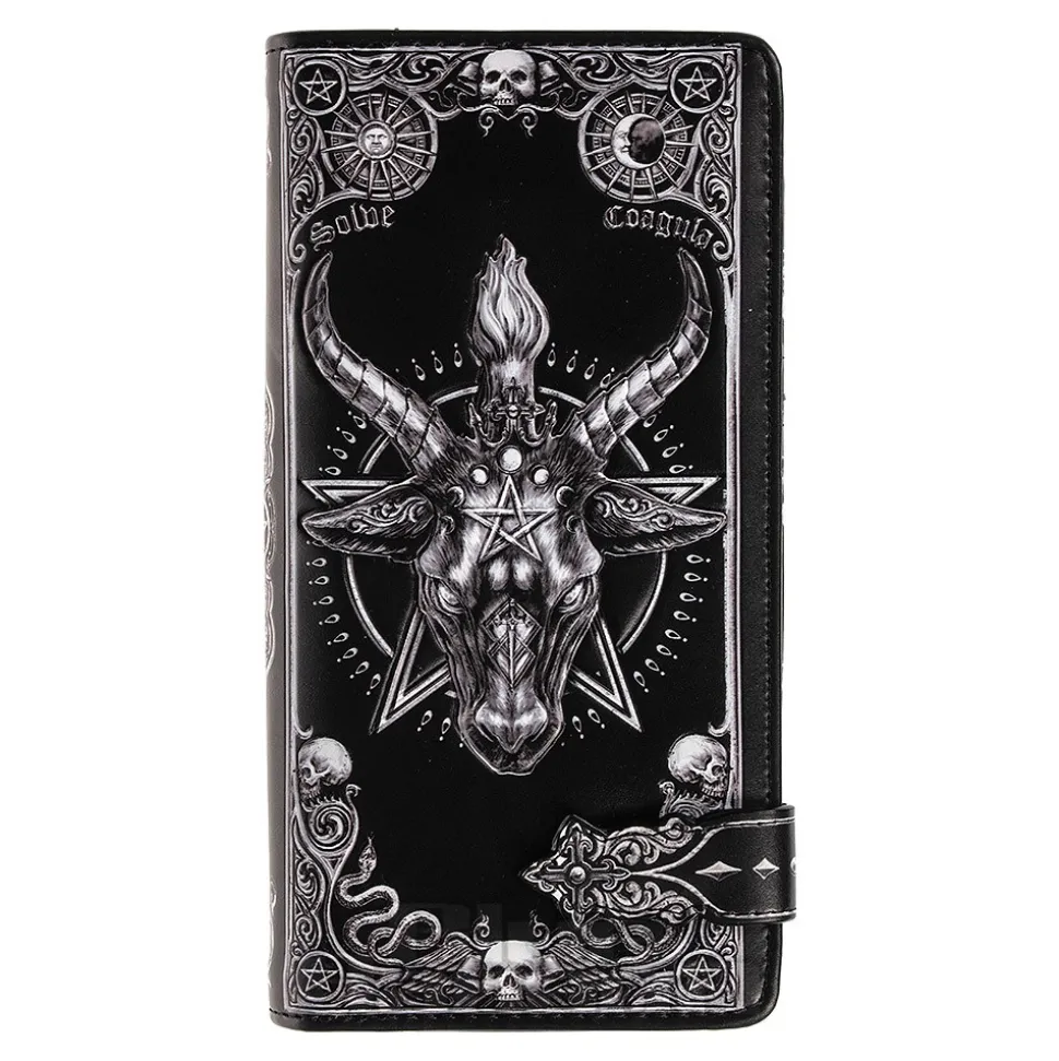 Nemesis Now Baphomet Embossed Purse (18.5cm)