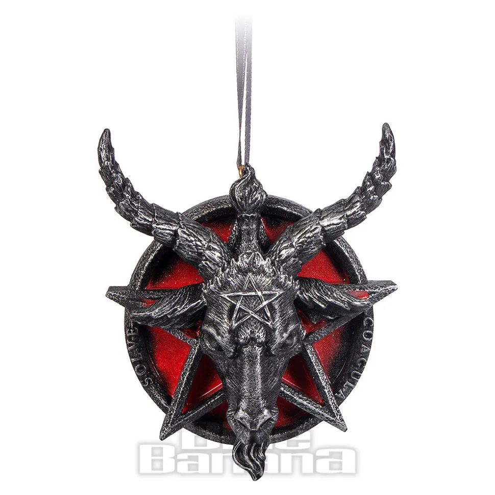 Nemesis Now Baphomet Hanging Gothic Christmas Tree Ornament (9.5cm)