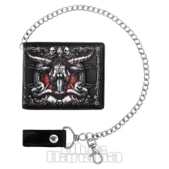 Nemesis Now Baphomet Wallet With Chain
