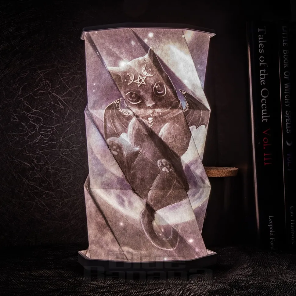 Nemesis Now Cult Cuties Malpuss Foldable Lamp (21cm)