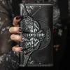 Nemesis Now Death's Head Moth Embossed Gothic Purse (Black)