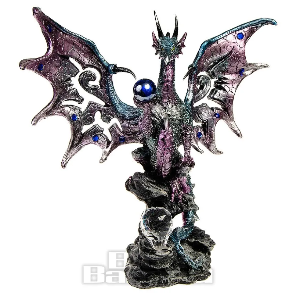 Nemesis Now Dragon Protector Figurine (Blue)