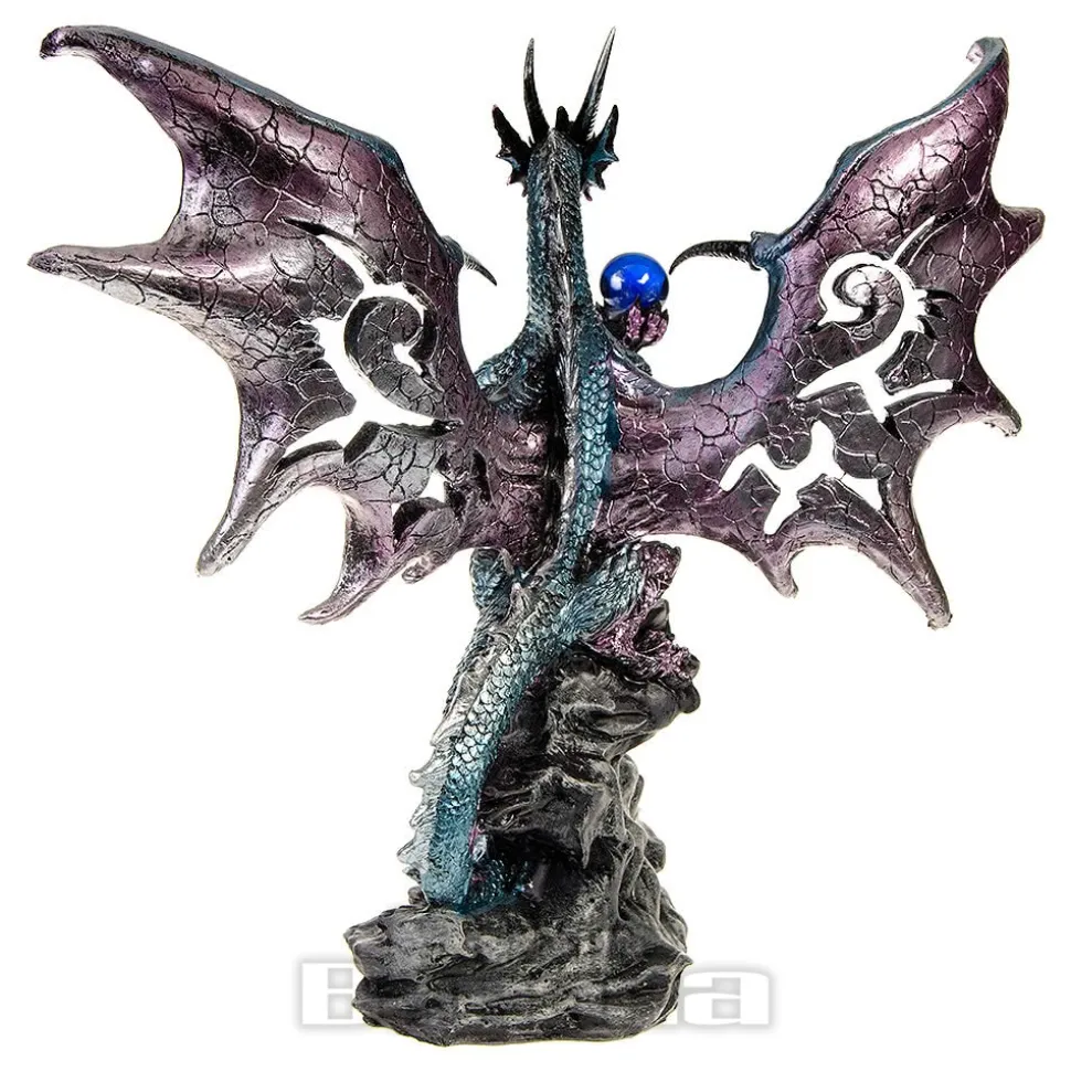 Nemesis Now Dragon Protector Figurine (Blue)