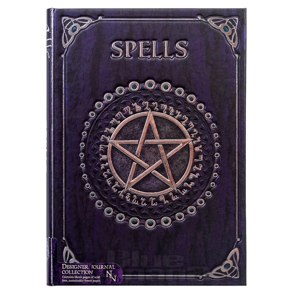 Nemesis Now Embossed A5 Spell Journal (Purple)