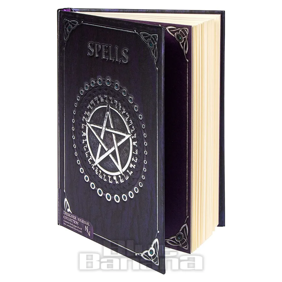 Nemesis Now Embossed A5 Spell Journal (Purple)