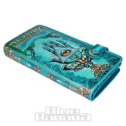 Nemesis Now Embossed Palmistry Purse (Blue)