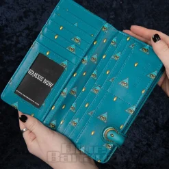 Nemesis Now Embossed Palmistry Purse (Blue)