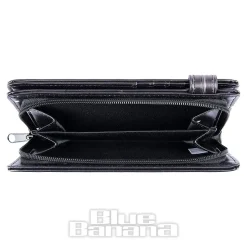 Nemesis Now Gothic Baroque Skull Embossed Purse (Black)