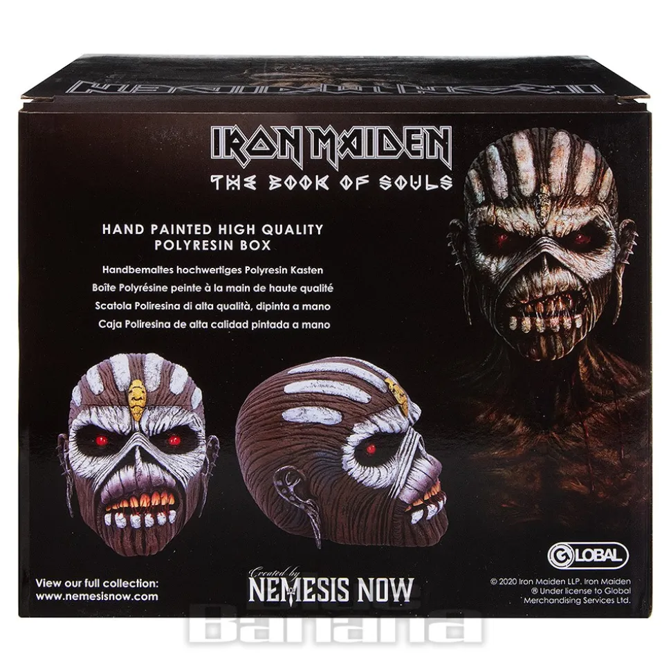 Nemesis Now Iron Maiden Book Of Souls Box Head (18cm)