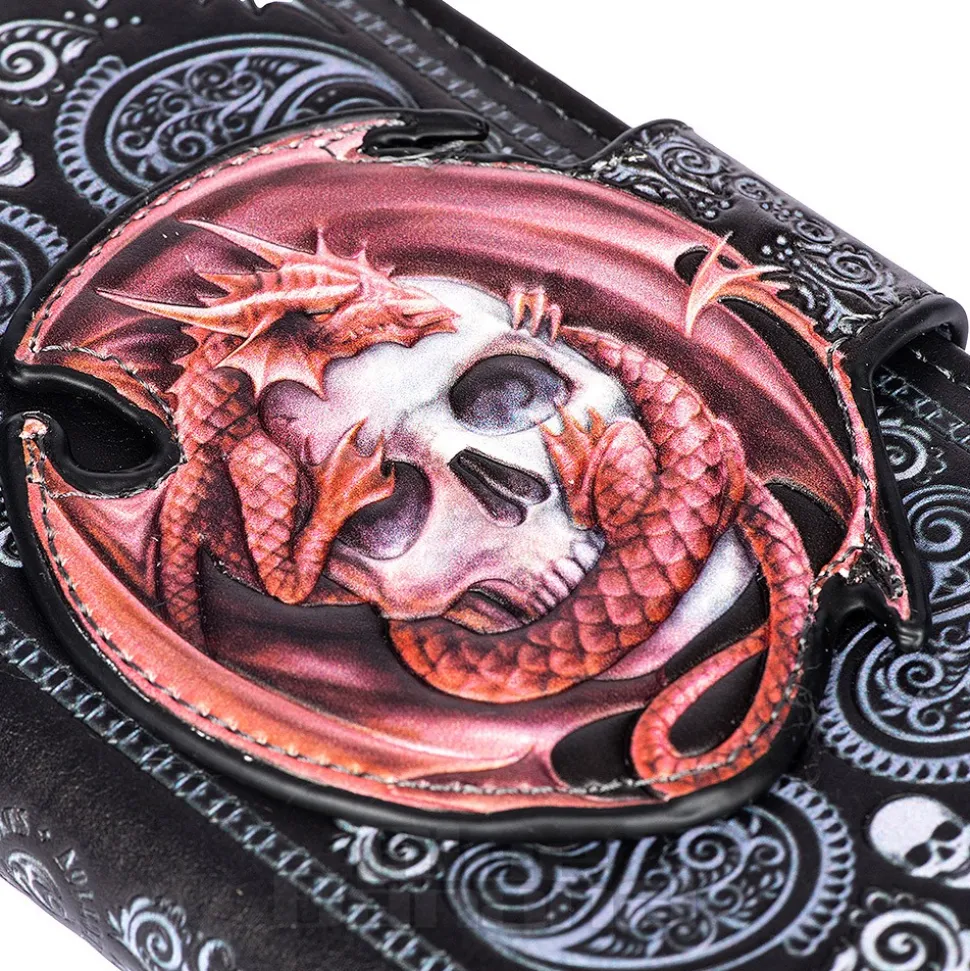 Nemesis Now Skull & Dragon Embrace Embossed Purse