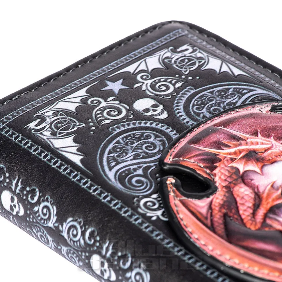 Nemesis Now Skull & Dragon Embrace Embossed Purse