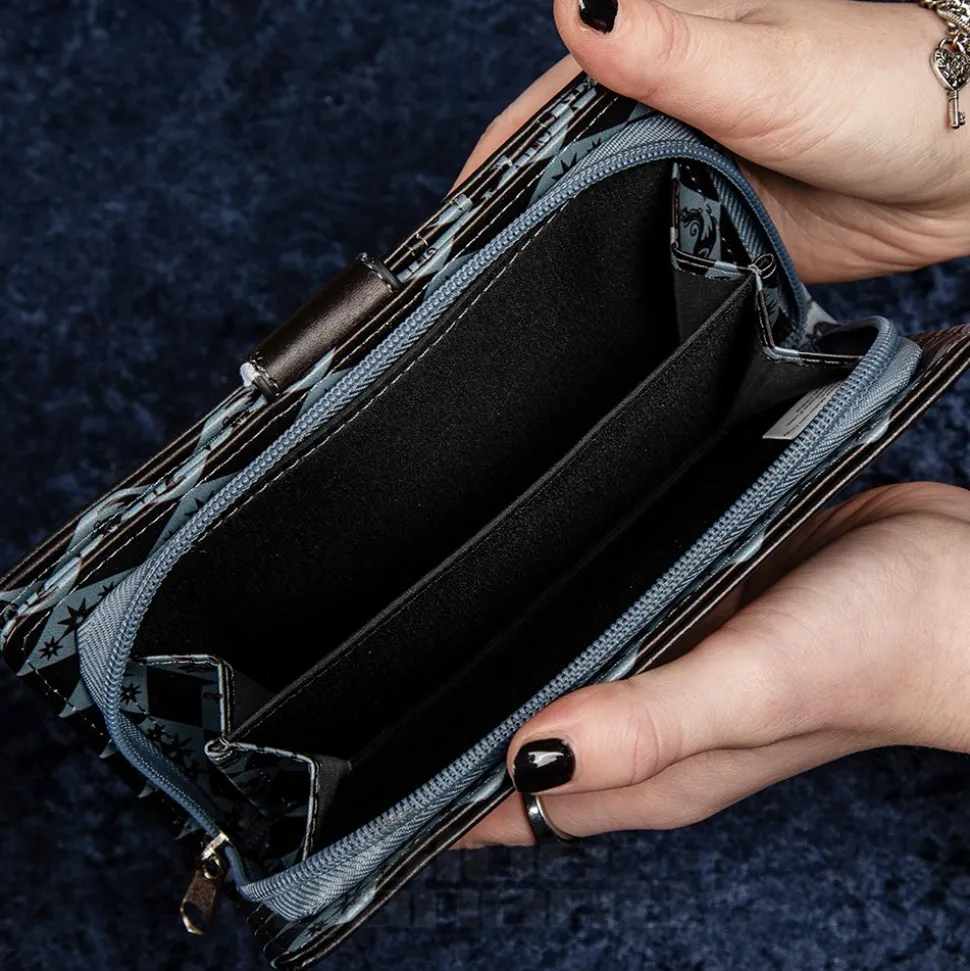 Nemesis Now Skull & Dragon Embrace Embossed Purse
