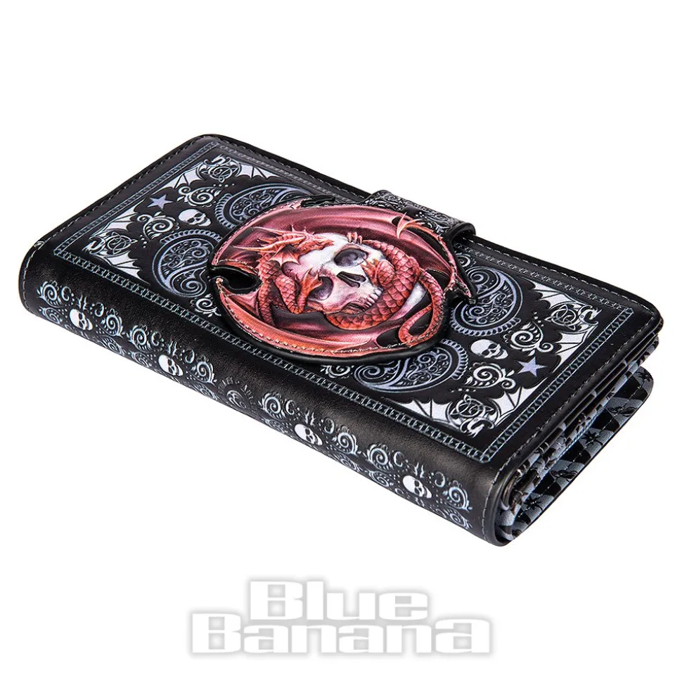 Nemesis Now Skull & Dragon Embrace Embossed Purse