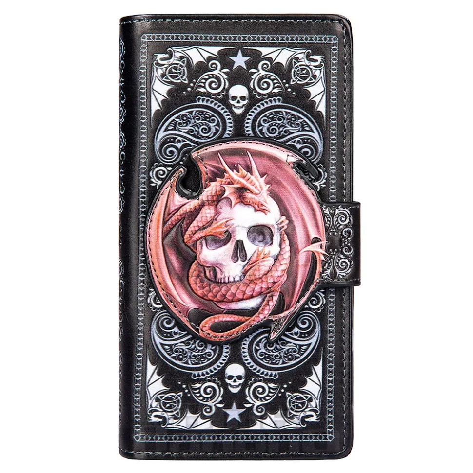 Nemesis Now Skull & Dragon Embrace Embossed Purse