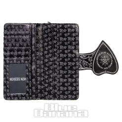 Nemesis Now Spirit Board Embossed Planchette Purse (Black/White)