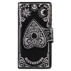 Nemesis Now Spirit Board Embossed Planchette Purse (Black/White)