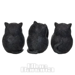 Nemesis Now Three Wise Fat Cats Figurine (8.5cm)