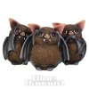 Nemesis Now 3 Wise Bats Figurine (8.5cm)