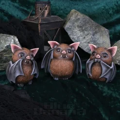 Nemesis Now 3 Wise Bats Figurine (8.5cm)