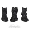 Nemesis Now 3 Wise Felines Figurines (8.5cm)