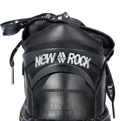 New Rock M-106 C4 Laces Shoe (Black)