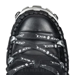 New Rock M-106 C4 Laces Shoe (Black)