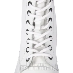New Rock Metallic M.MILI083C-C7 Boots (White)