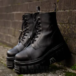New Rock M.NEWMILI083-S21 Core Boots (Black)