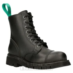 New Rock M-NEWMILI083-VS1 Vegan Military Boots (Black)