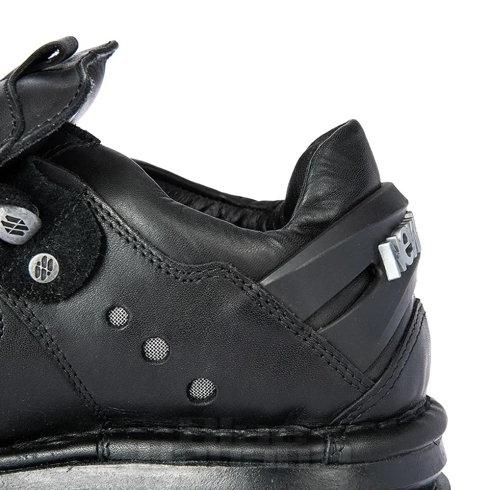 New Rock M.120N-S17 Tower Platform Shoes (Black)