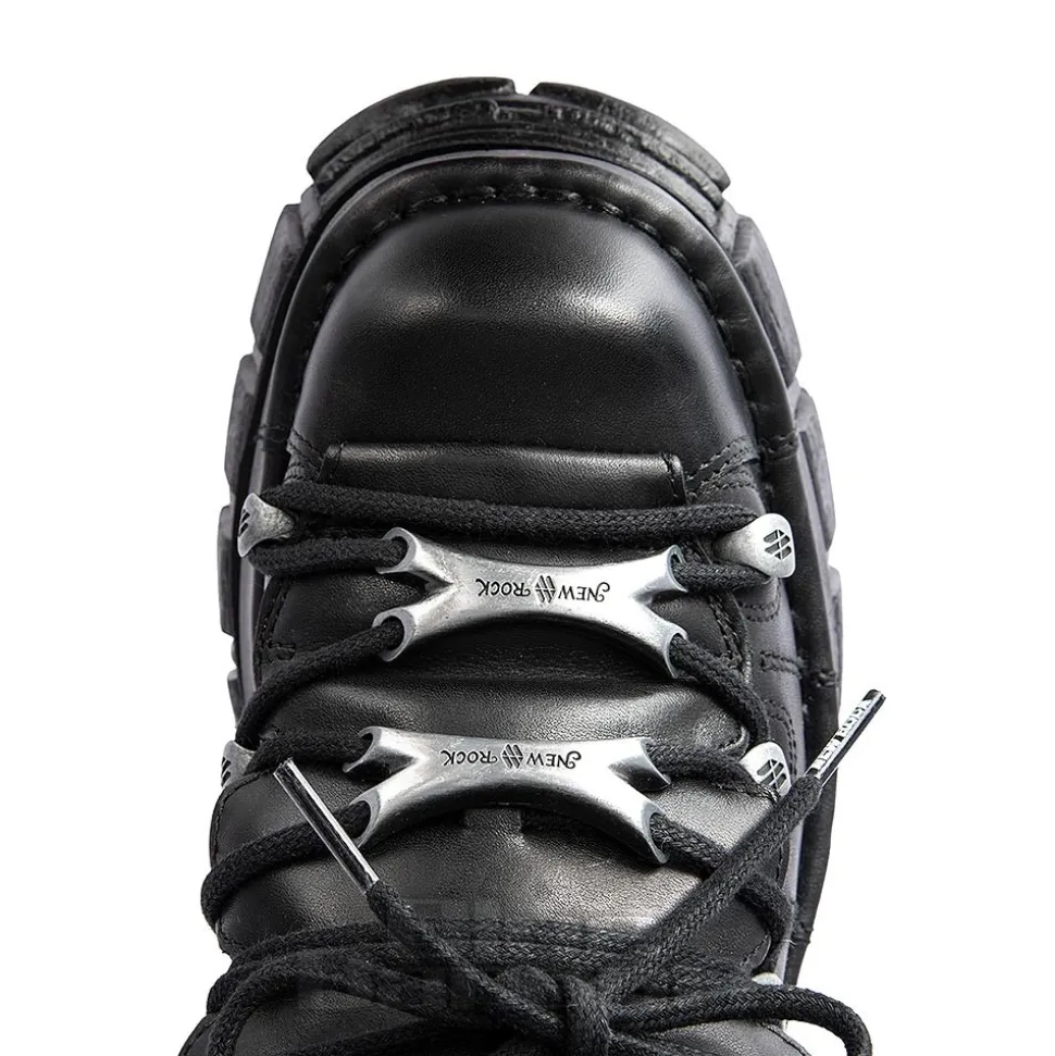 New Rock M.120N-S17 Tower Platform Shoes (Black)