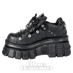 New Rock M.120N-S17 Tower Platform Shoes (Black)
