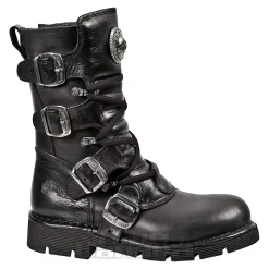 New Rock M.1473-S1 Comfort-Light Boots (Black)