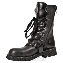 New Rock M.1473-S1 Comfort-Light Boots (Black)