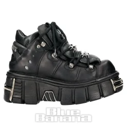 New Rock M.106-S1 Core Shoes (Black)