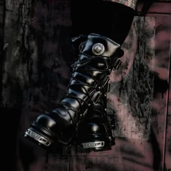 New Rock M.474-S1 Reactor Boots (Black)