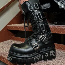 New Rock M.474-S1 Reactor Boots (Black)