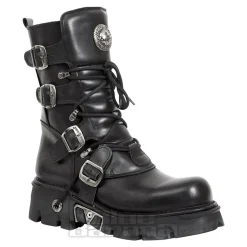 New Rock M.373-S29 Reactor Half Boots (Black)