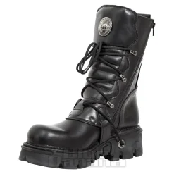 New Rock M.373-S29 Reactor Half Boots (Black)