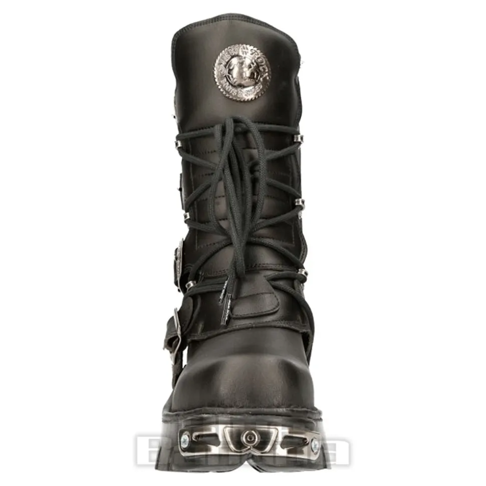 New Rock M.373-S7 Reactor Vegan Boots (Black)