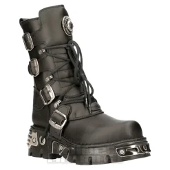 New Rock M.373-S7 Reactor Vegan Boots (Black)