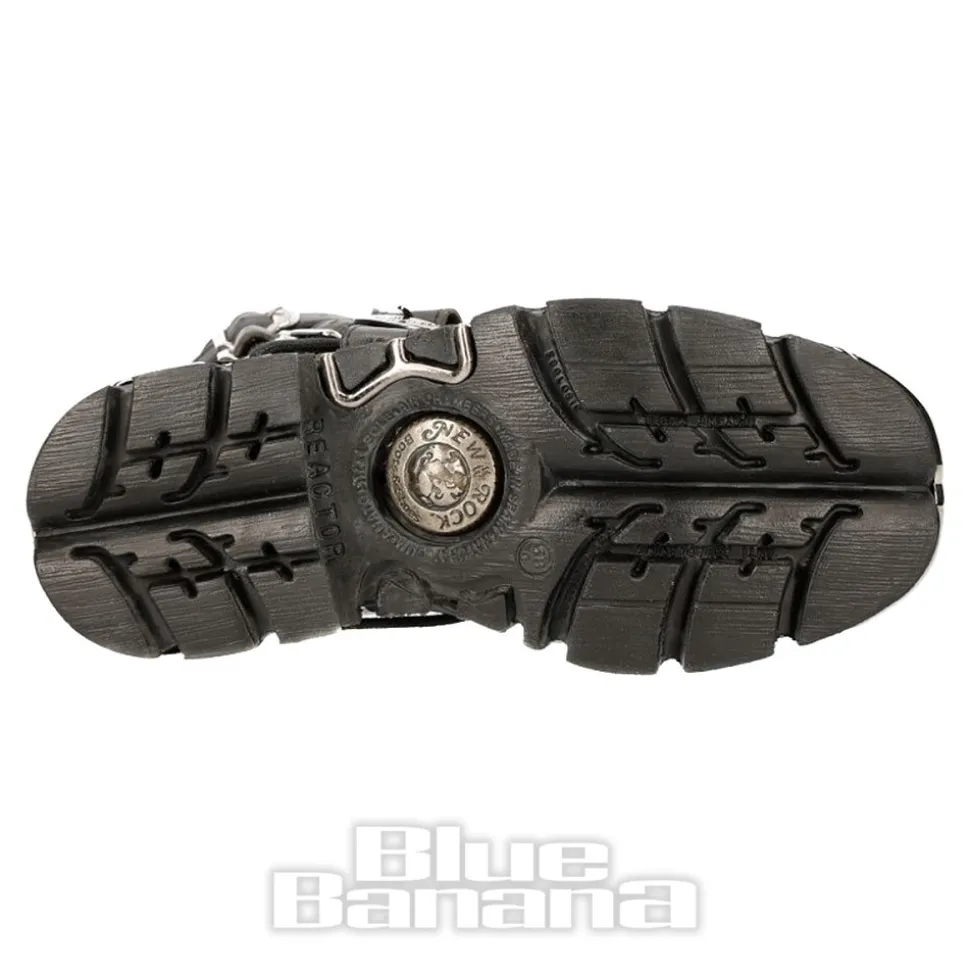 New Rock M.373-S7 Reactor Vegan Boots (Black)