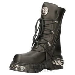 New Rock M.373-S7 Reactor Vegan Boots (Black)