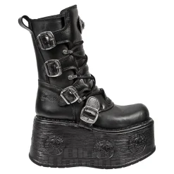 New Rock M.1473-S3 Space Platform Boots (Black)