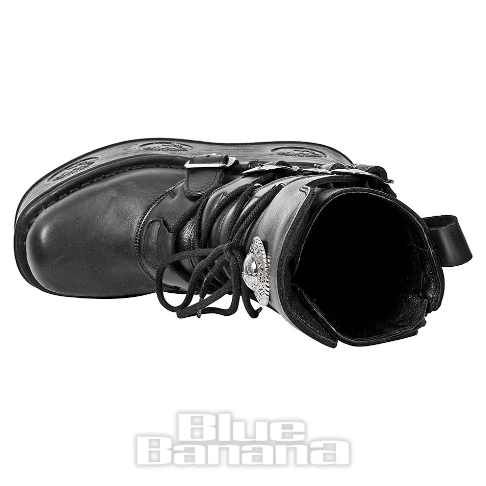 New Rock M.1473-S3 Space Platform Boots (Black)