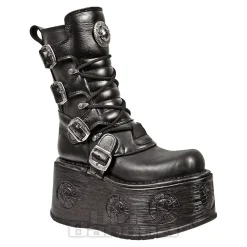 New Rock M.1473-S3 Space Platform Boots (Black)