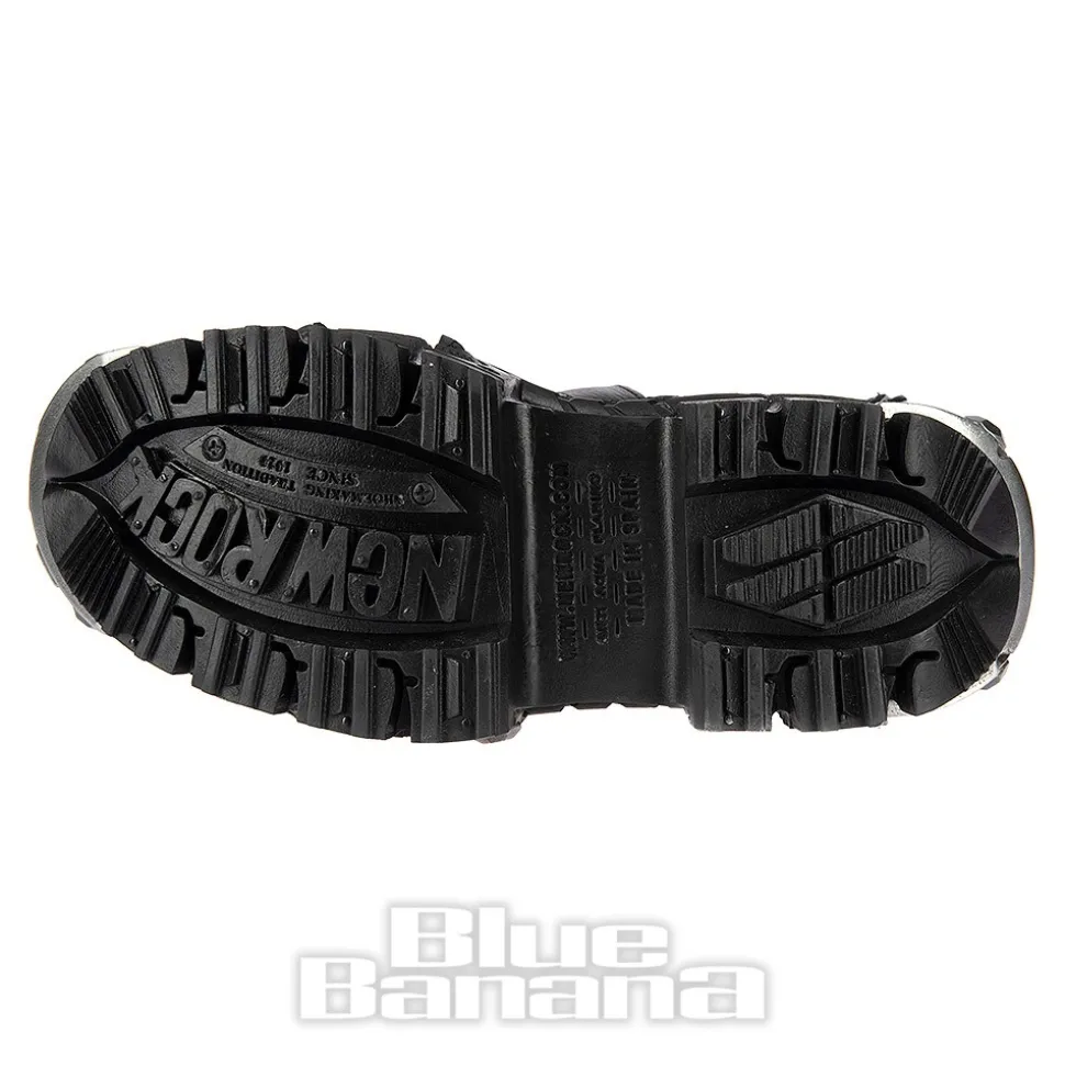New Rock M.WALL1473-S11 Boots (Black)