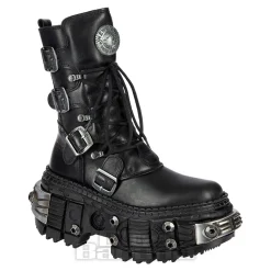 New Rock M.WALL1473-S11 Boots (Black)