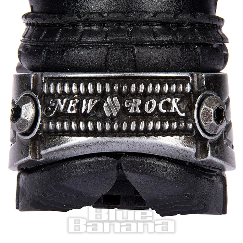 New Rock M-WALL106-V17 Vegan Shoes (Black)